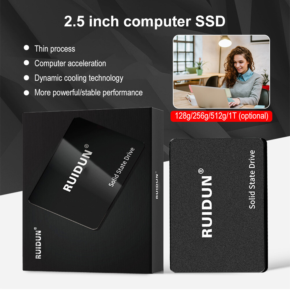SSD Solid State Hard Disk 128GB 256GB 512GB 1T 2.5 Inches With 6GB/SSATA3.0 High-speed Interface Internal Solid State Drive compatible for Windows & MAC - ยี่ห้อ diymore ราคา 463 บาท*ส่งฟรี