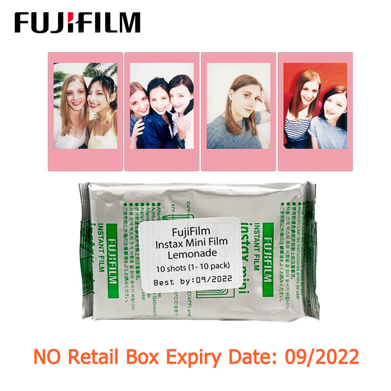 Fujifilm Instax Mini Film 10 Sheets For Fuji Instant Camera Mini 11 8/9/25 LiPlay Mini Link SP-1 SP-2 Polaroid 300 (hạn sử dụng: 08-2021 ~ 11-2021)