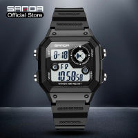 SANDA New Listing Original Men Women Sports Watch LED Military Men Women Brand User Running Outdoor Electronic Digital Waterproof Watch Fashion Luxury Watch