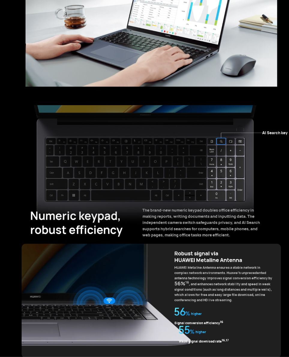 Huawei MateBook D16- Laptop Silver 16'' FHD Intel® Core i5-12450H 8GB 512GB SSD Intel W11 HS 9 935000d704e1cf02c92a24f78e1dc7b2.png