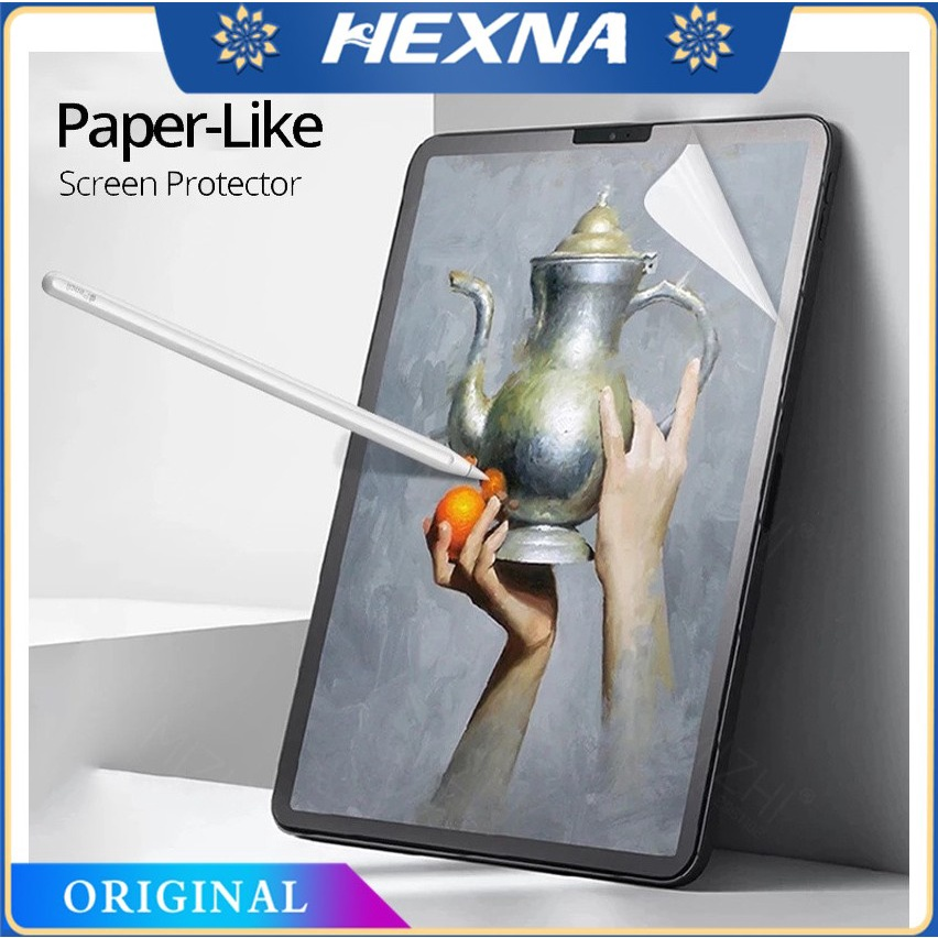 Hexna Paperlike Screen Protector for Samsung Galaxy Tab S7 FE 2021 / Galaxy Tab S7 Plus 12.4 inch S6