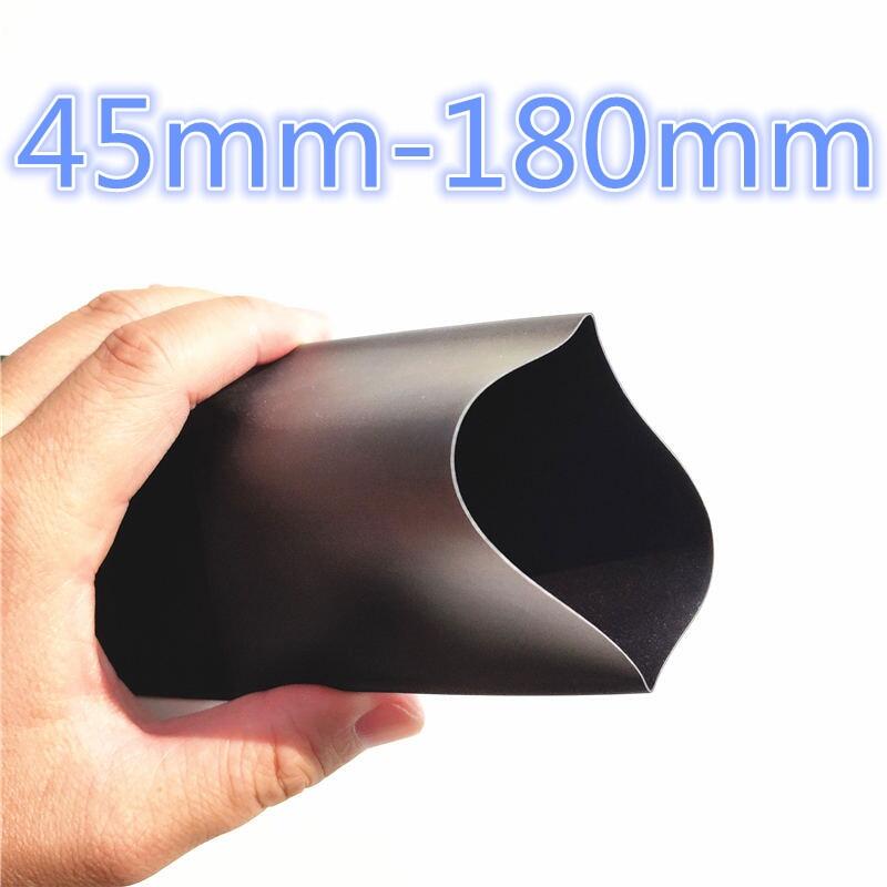 Giảm giá có giới hạn thời gian 1 mét 2:1 đen 45mm 50mm 60mm 70mm 80mm 90mm 100mm 120mm 150mm 180mm nhiệt co ngót heatshrink Ống dây ống dropshipping