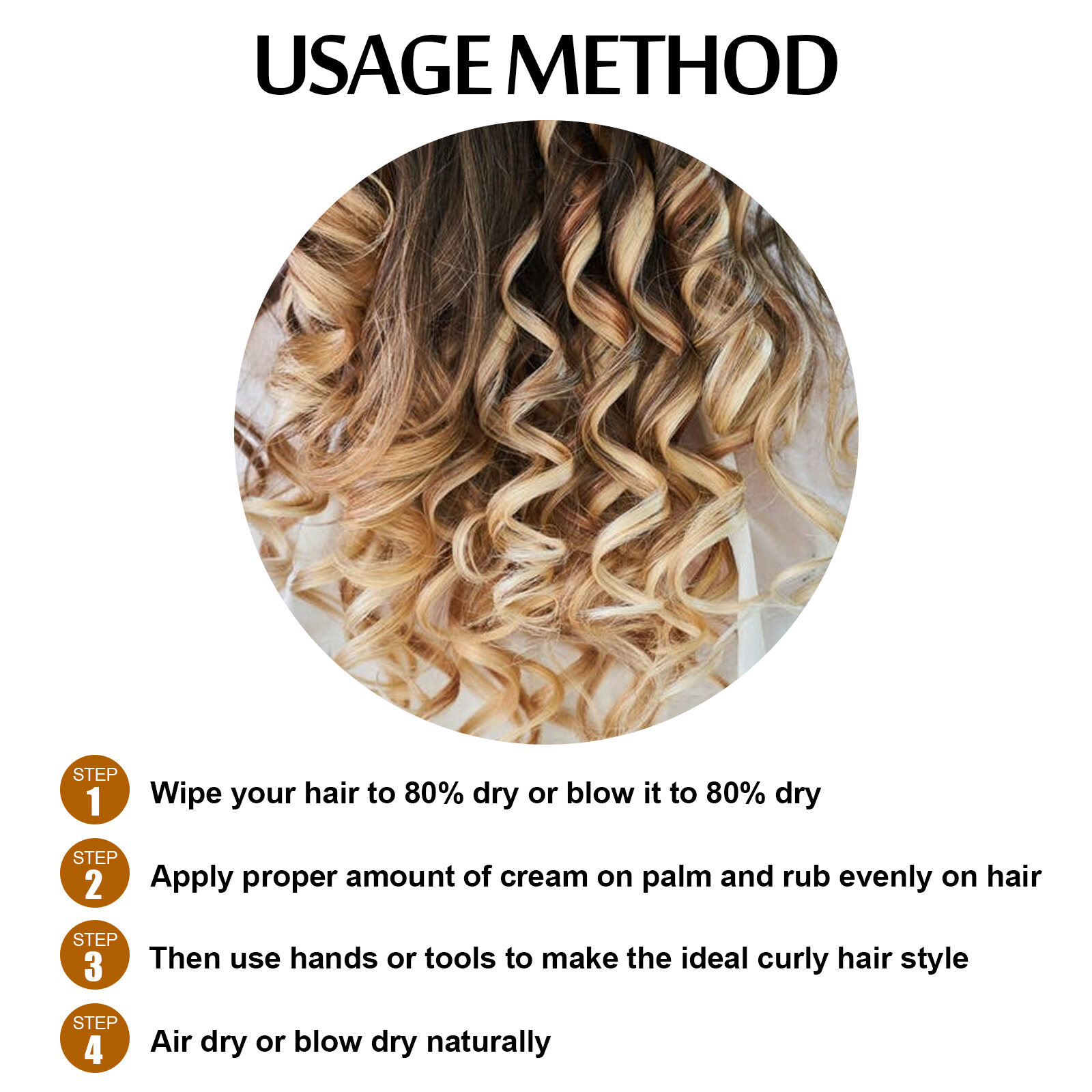 Afro-Tinh Chất Tạo Kiểu Tóc Xoăn Elastin Dưỡng Ẩm Phục Hồi Tạo Kiểu, Sửa Chữa Tạo Kiểu