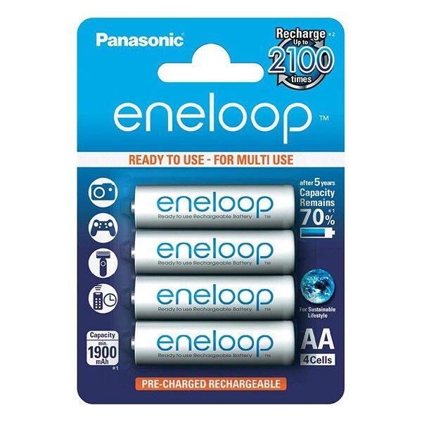 Pin sạc aa panasonic eneloop 1900 mah