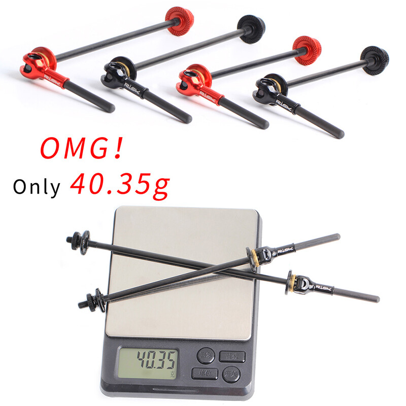 RISK Titanium Bicycle QR Skewer lever MTB Road Bike Wheel Hub Skewer