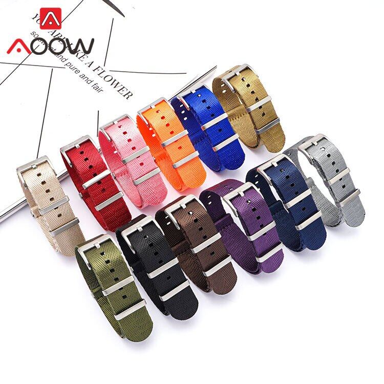  Nylon Dây Đeo NATO Zulu Ban Nhạc 20 22Mm 24Mm Không Gỉ Khóa Thép Người Đàn Ông Vòng Đeo Tay Thay Thế Phụ Kiện Đồng Hồ Cho Casio Tissot 
