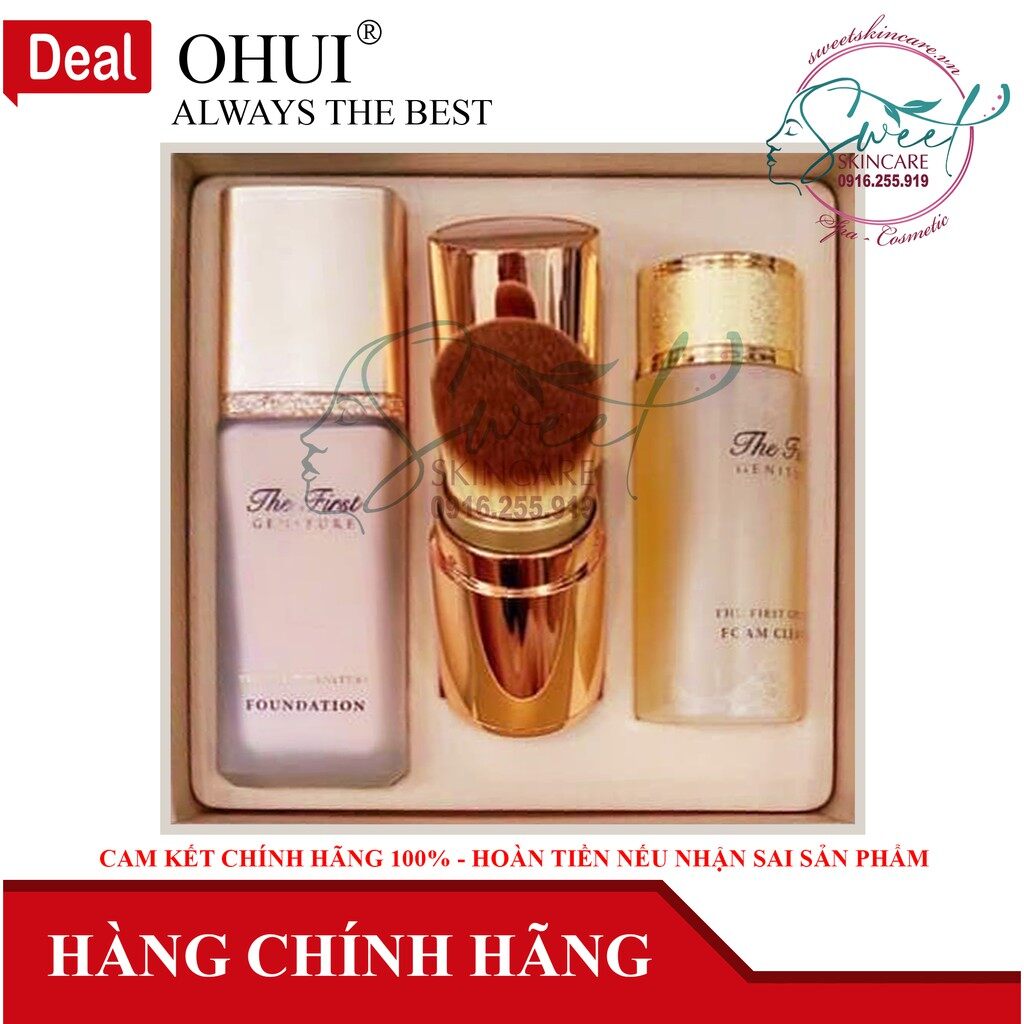 Bộ Kem Nền Ohui The First Geniture Foundation Special Set
