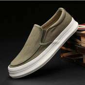 Summer Canvas Men's Casual Slip-On Loafers by OEM