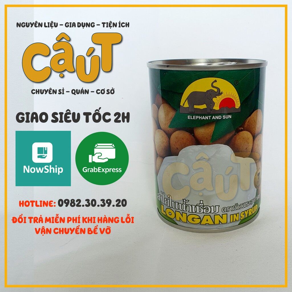 Hoàn Xu - Nhãn ngâm con voi Thái Lan 565gr