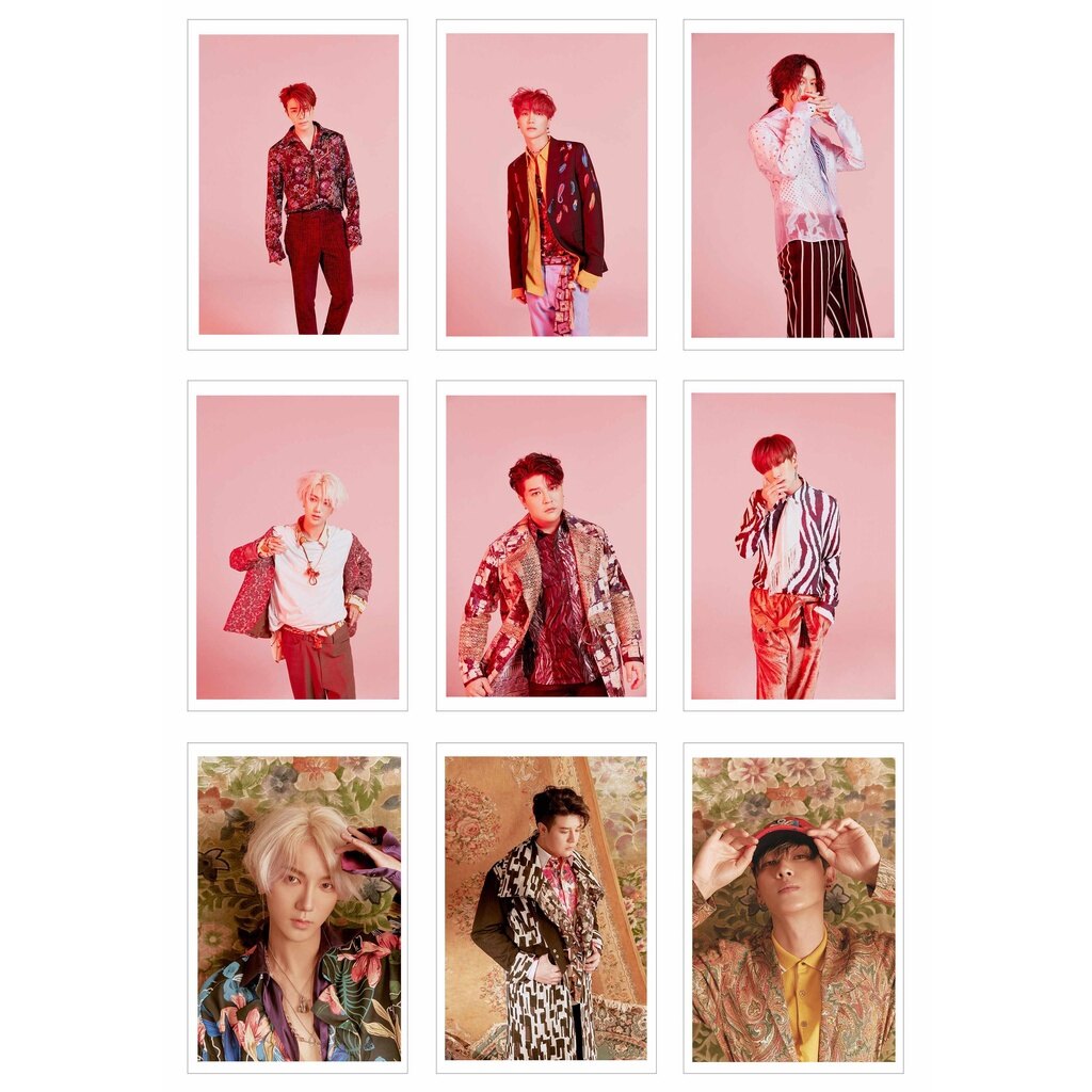 Lomo card 18 ảnh super junior -replay