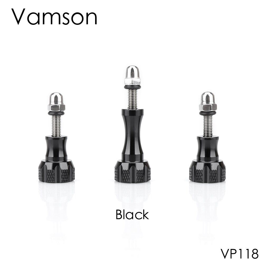 【100%-original】 Vamson Đinh Vít Ngón Cái Đai Ốc Hợp Kim Nhôm Cho Hero 8 7 6 5 4 3 Cho Yi Lite 4K Cho Go Pro Bộ Phụ Kiện