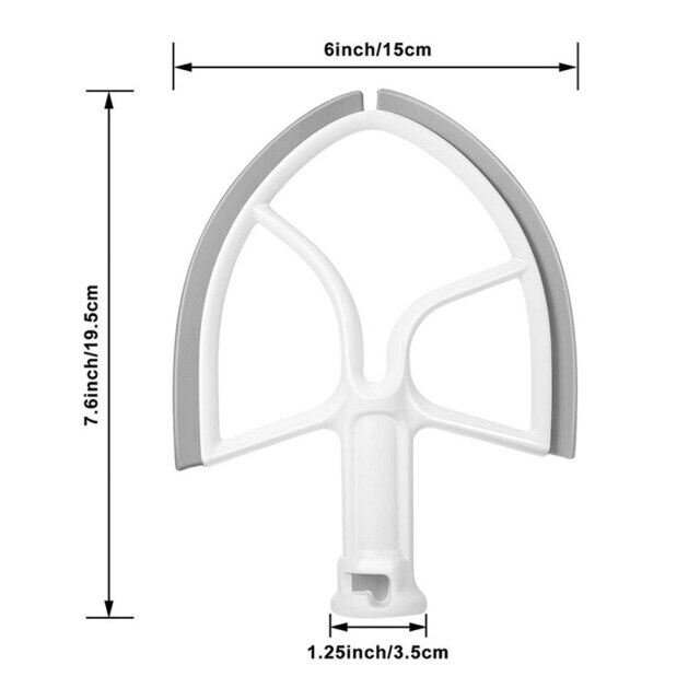 Vợt Đánh Cạnh Nhà Bếp Cho Kitchenaid Máy Trộn Đứng 5qt