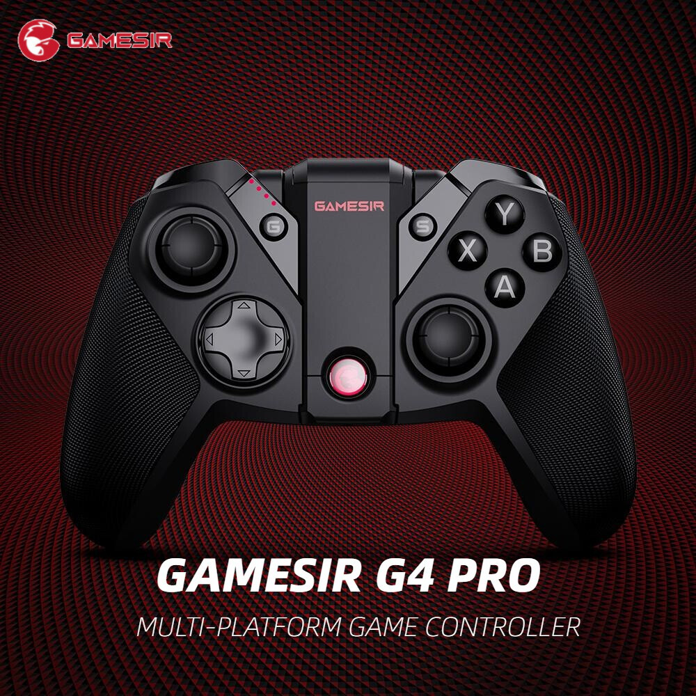 Tay Cầm Chơi Game GameSir G4 Pro Chính Hãng, Tay Cầm Chơi Game Không Dây 2.4GHz Cho Nintendo Switch Apple Arcade Và Trò Chơi MFi, Chơi Game Trên Đám Mây Và Điện Thoại Android