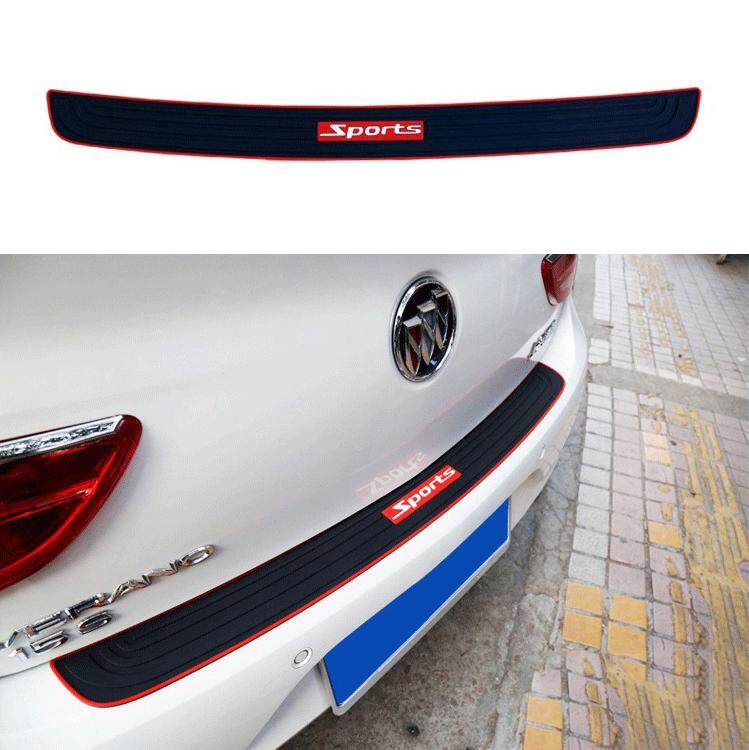 Car Door Sill Protector Sticker 4D Carbon Fiber Car Door Guard Bumper Protection Trim Cover Scuff Plate Sticker Anti-Kick Scratch with Strong Adhesive for Car SUV Pickup Truck Sedan 4PCS