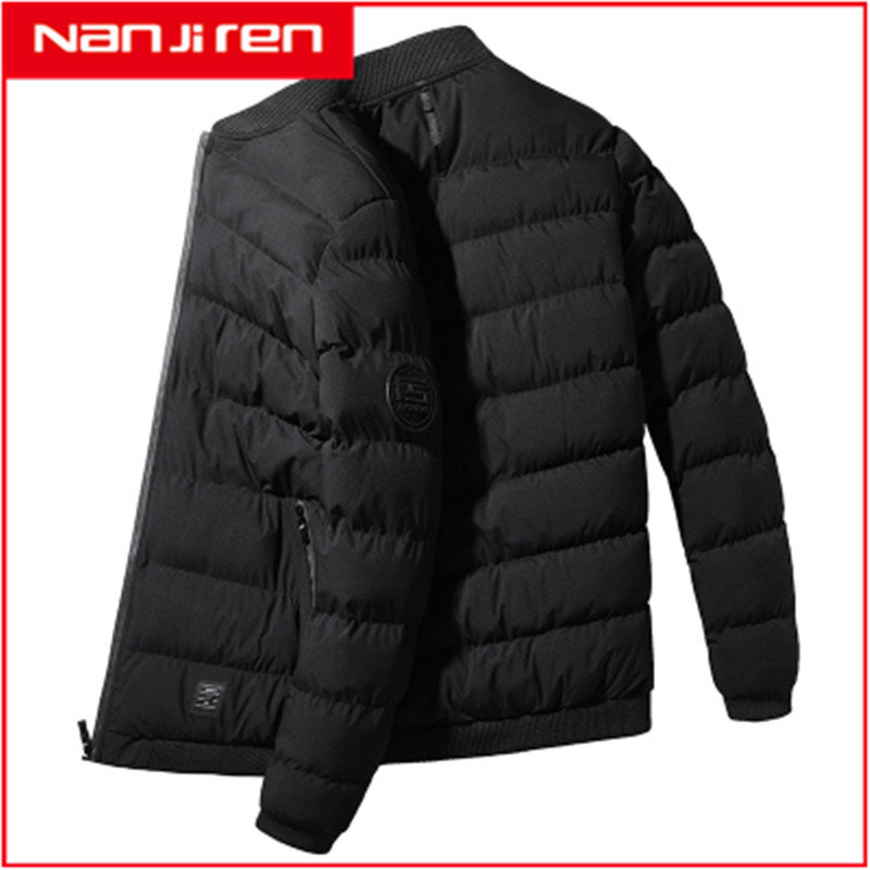 Nanjiren free shipping Men's cotton jacket 2019 new winter jacket winter trend down jacket cotton jacket clothes handsome thick cotton jacket men