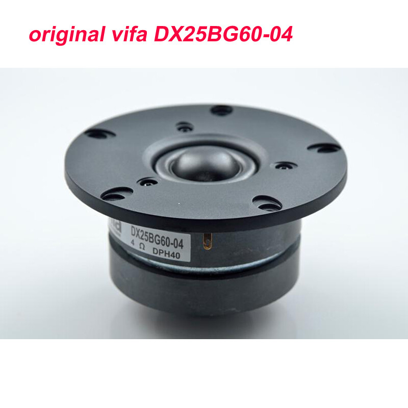 1pc Original Vifa DX25BG60-04 4'' Home Audio DIY Silk Dome Tweeter Speaker Driver Dual Ferrite Magnets 4ohm ทวีตเตอร์ 80W cheap Price Tweeter 【fast shipping】 ราคา 1,190 บาท*ส่งฟรี