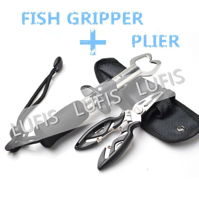Kìm kẹp môi cá bằng inox + kìm 1 bộ