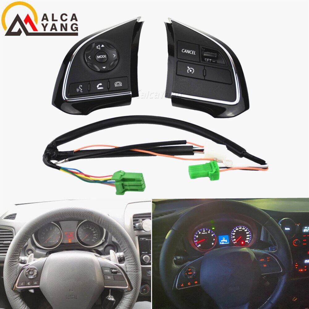 Nút điều khiển âm thanh vô lăng cho mitsubishi outlander 2016-2018 xpander