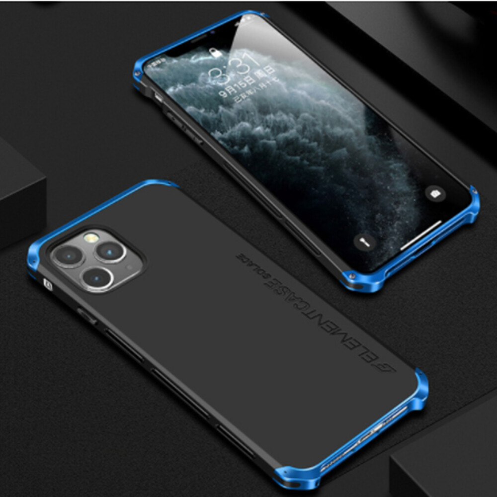 Sang trọng chống sốc armor kim loại trường hợp cho iphone 13 pro max 11 12 pro max x xs max xr 8 cộng với 7 cộng với 6s cộng với 6 + 5s se 2020 trường hợp nhôm cứng pc cover quay lại trường hợp điện thoại cho iphone 12 mini