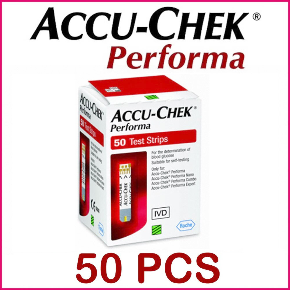 Roche Accu Chek Performa Diabetic Diabetes Test 1 Box UP ราคา 947 บาท*ส่งฟรี