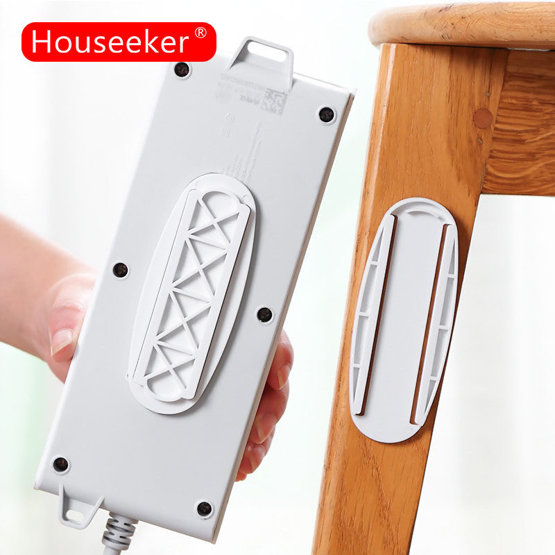 Houseeker Wall-Mounted Plug-In Board Router Patch Panel Line Board Holder