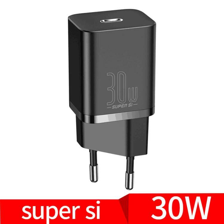 Baseus PD Bộ Sạc USB C 30W EU Dành Cho iPhone 12 Pro Max 11 Type C QC 3.0 Sạc Nhanh Bộ Sạc Gắn Tường