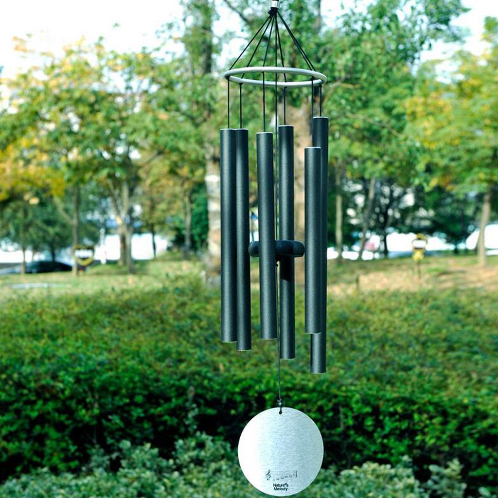 Dolity Wind Chime 6 Tubes Garden Bells Outdoor Yard Relaxing Resonant Home Decor ราคา 928 บาท*ส่งฟรี