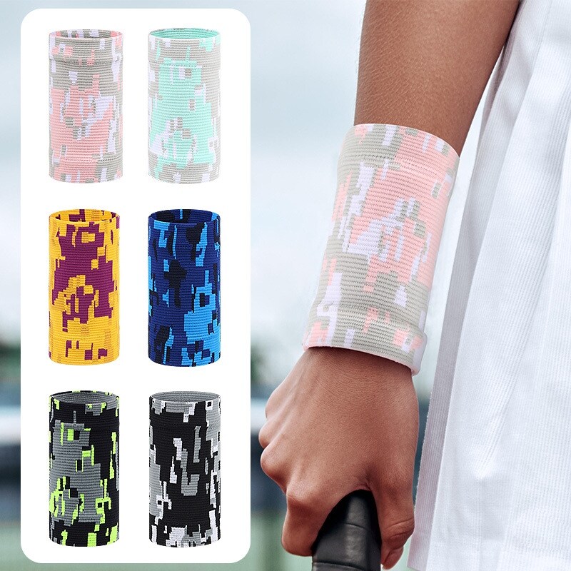 【SALES】 Sports Compression Wrist Supports Wristbands Badmintion Tenning Powerlifting Hand Protector Fitness Wrist Band Protector