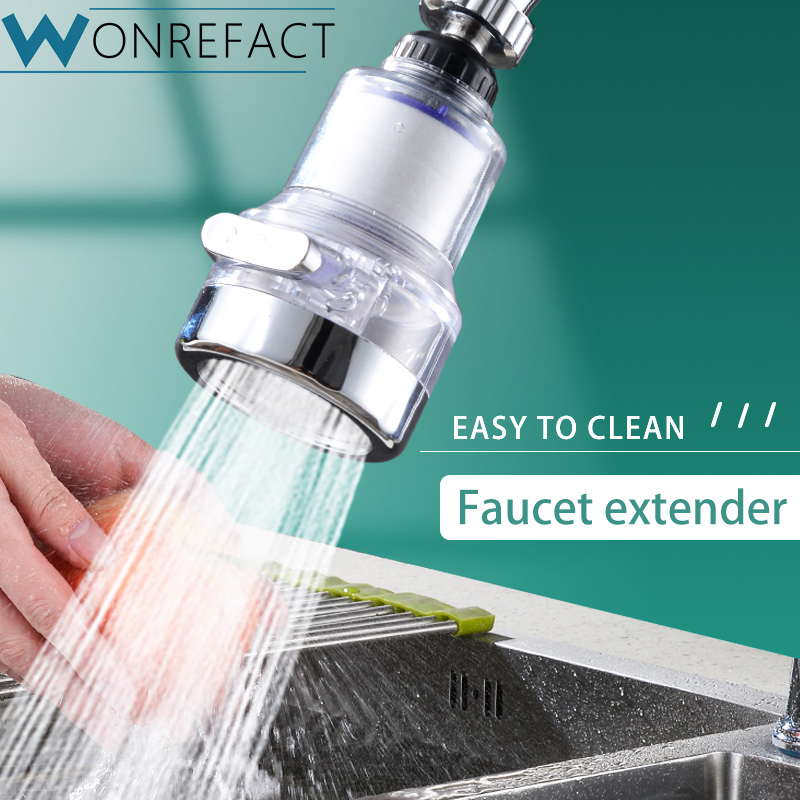 3 Chế Độ Có Thể Tháo Rời Bộ Lọc, Vòi Phun Xoay 360 °, Phụ Kiện Chống Bắn Đầu Nối Vòi Nước Nhà Bếp Phòng Tắm