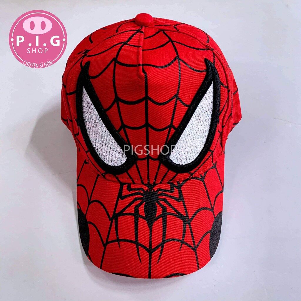 Nón kết spider man người nhện cho bé trai 2 - 7 tuổi