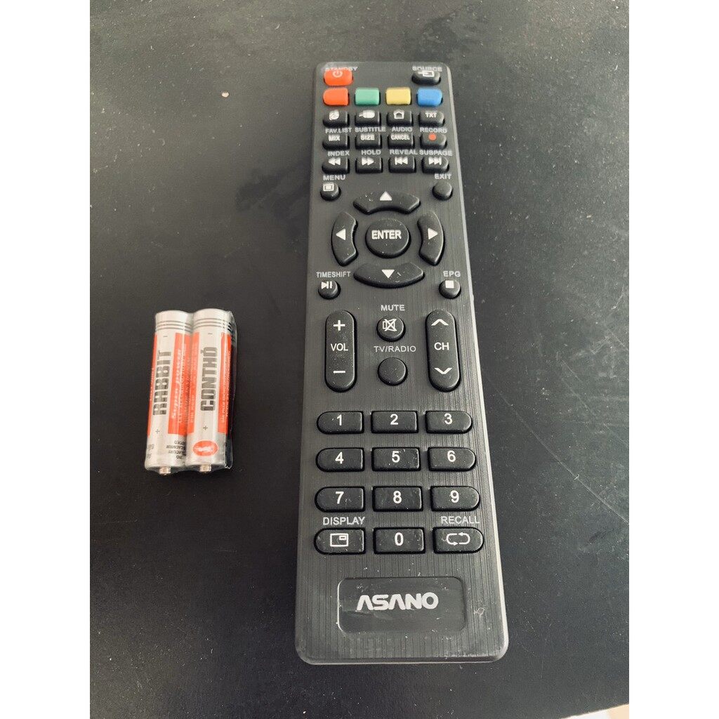 Asano - remote điều khiển tivi asano