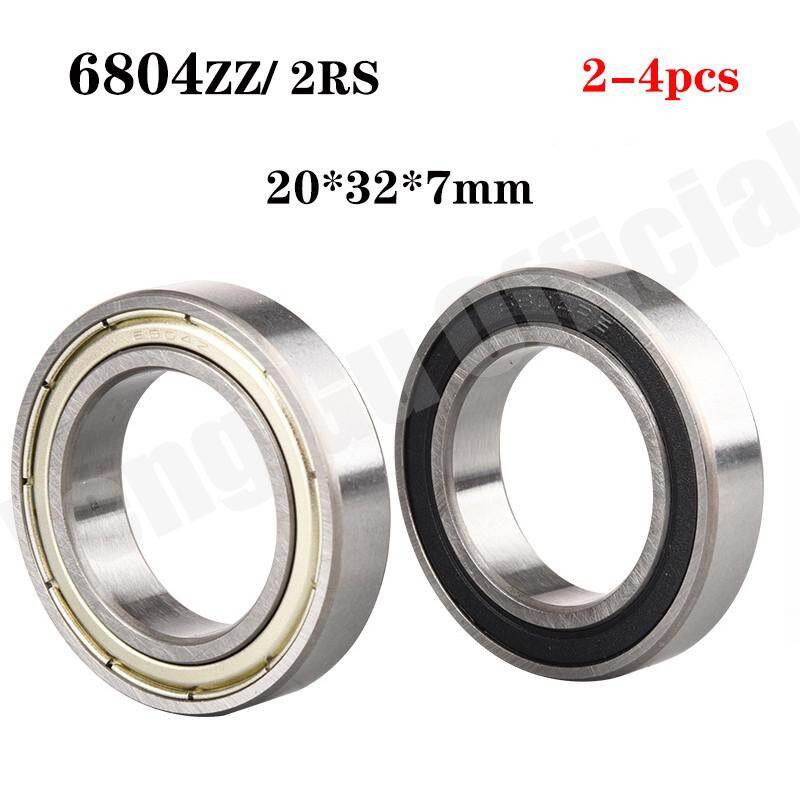 2/5 cái vòng bi 6804zz 6804-2rs 6804rsball abec-1 20x32x7 mm phần mỏng 6804 zz vòng bi 6804 2z 6804
