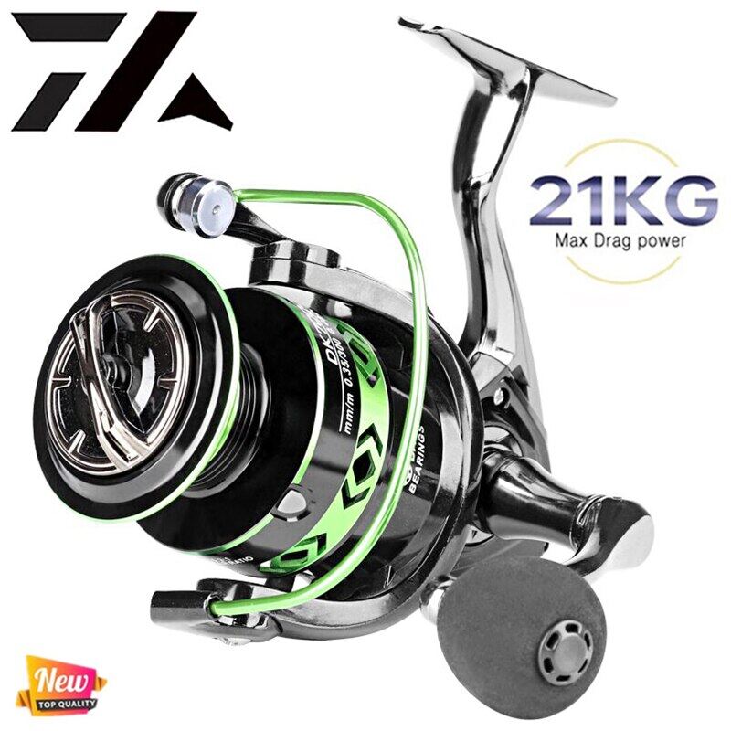21KG Max Drag Alloy Fishing Reel Zinc Alloy Gear Aluminium Alloy Spool