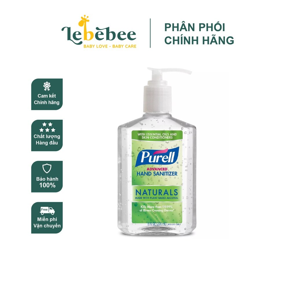 Gel Rửa Tay Khô Purell Hand Sanitizer Trắng