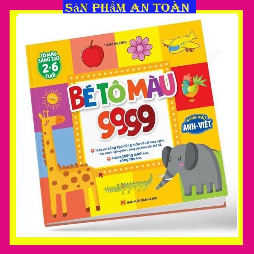 Tô màu cho bé 2-6 tuổi, bé tô màu 9999 hình