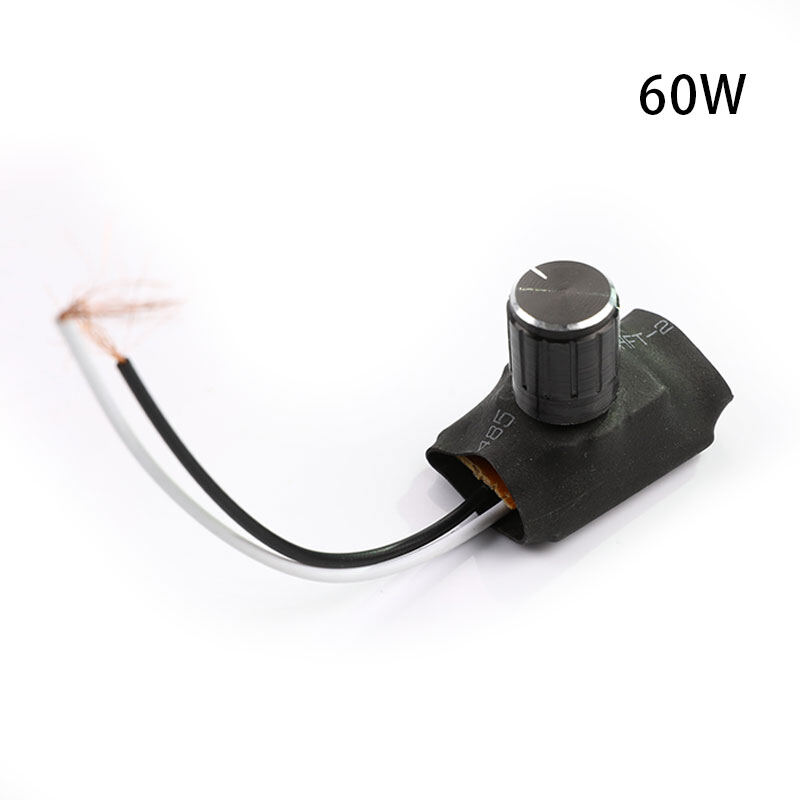 Xuyongming tông màu đen Đèn bàn toàn dải Dimmer công tắc quay công tắc nút bấm 1A 3A