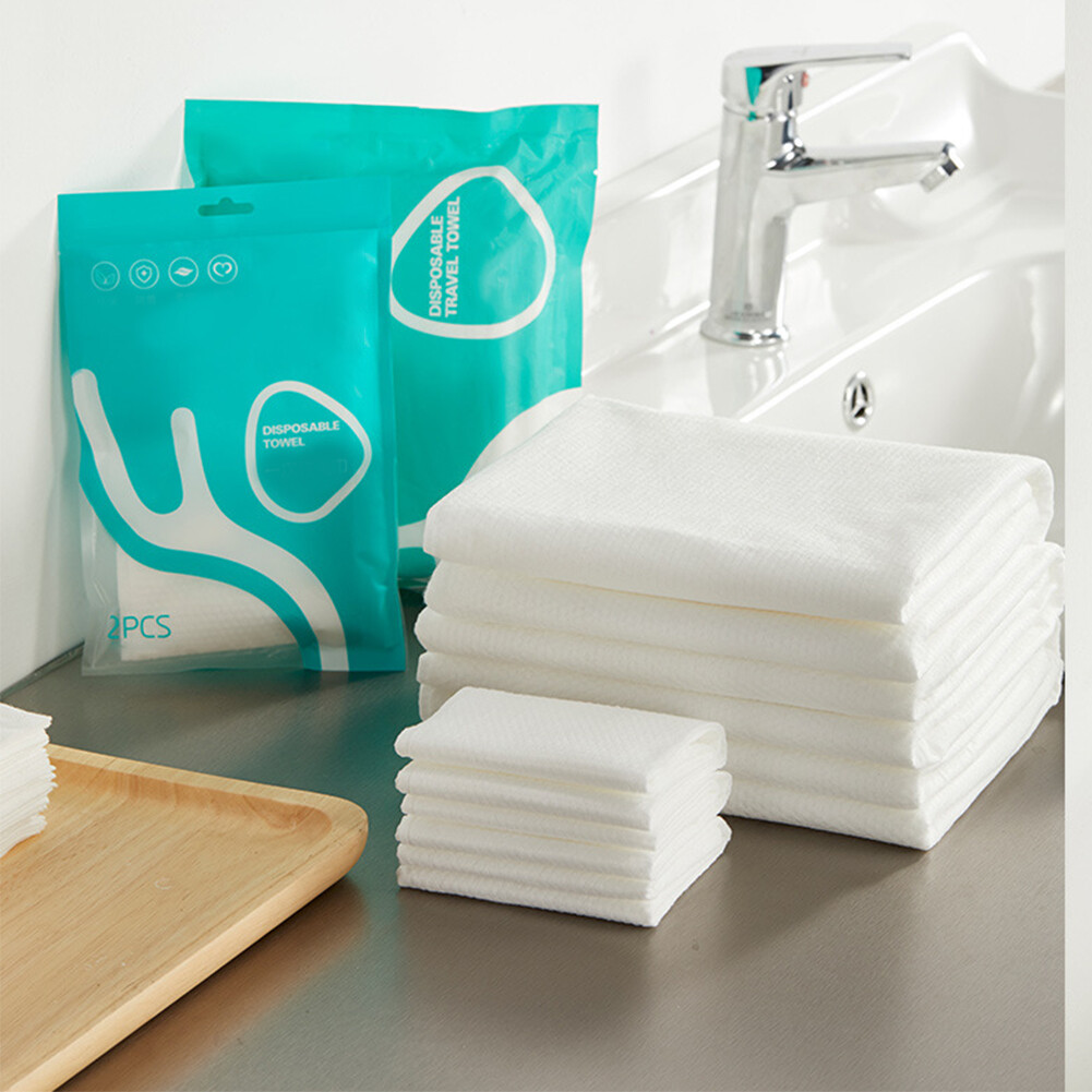 1/4/6/50 Chiếc Khăn Nén Du Lịch Mini Cầm Tay, Khăn Tắm Sản Phẩm Vệ Sinh Một Lần Cho Khách Sạn Du Lịch Tại Nhà