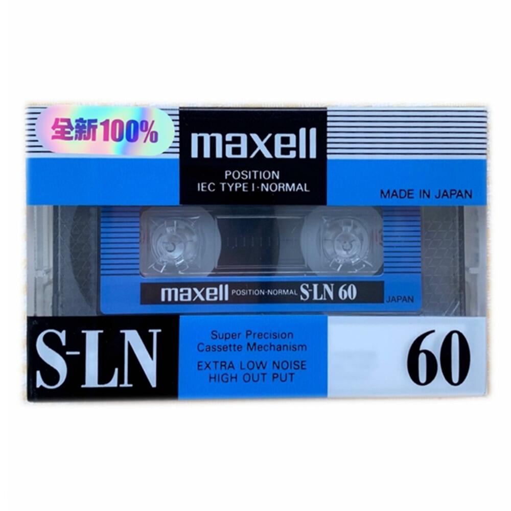 Maxell S-LN 60 phút trống thu âm băng cassette kín (đơn)