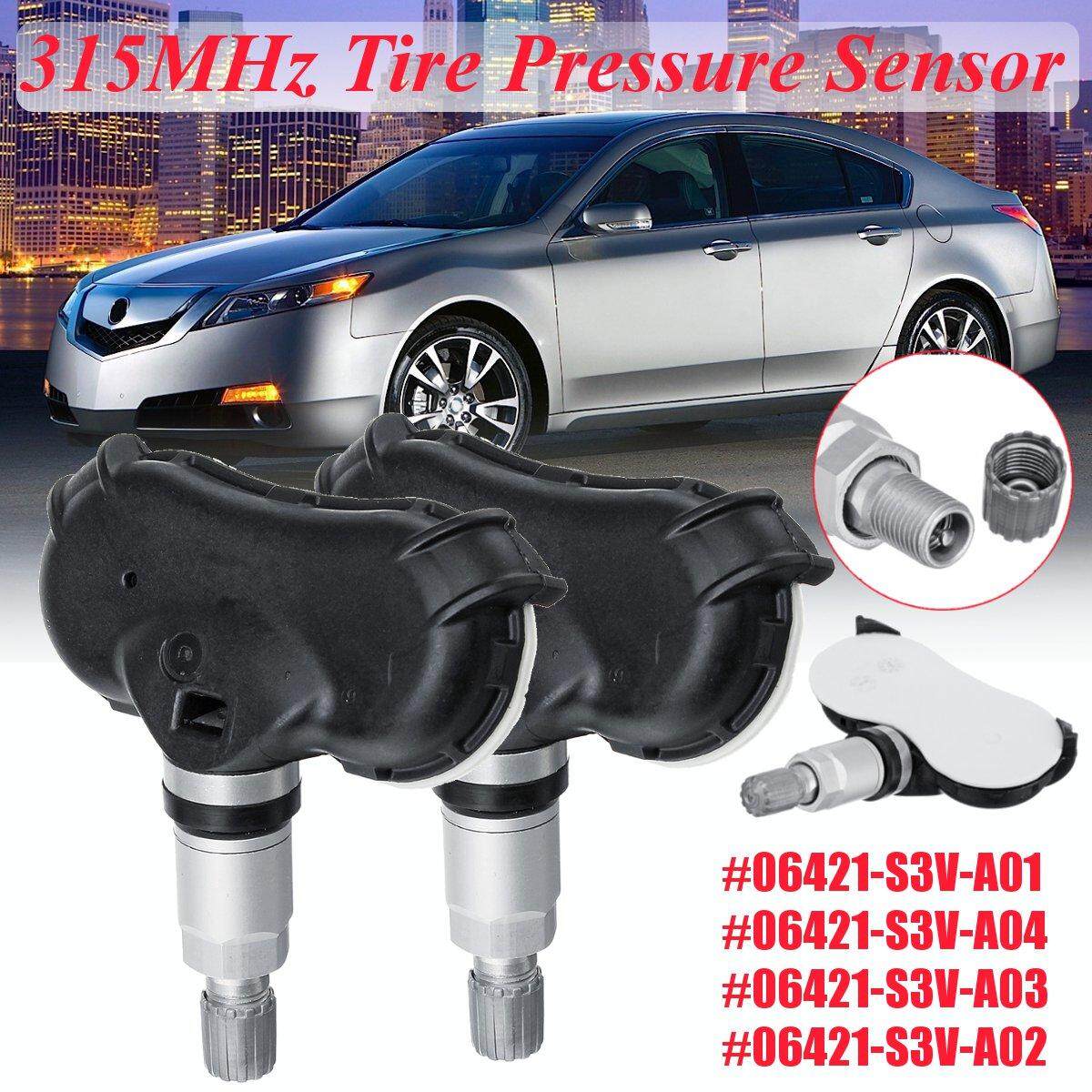 ?การจัดส่ง + แฟลช Deal?2Pcs 315 MHz ยางเซนเซอร์วัดความดัน TPMS สำหรับ MDX RL TL Odyssey Ridgeline 06421-S3V-A01