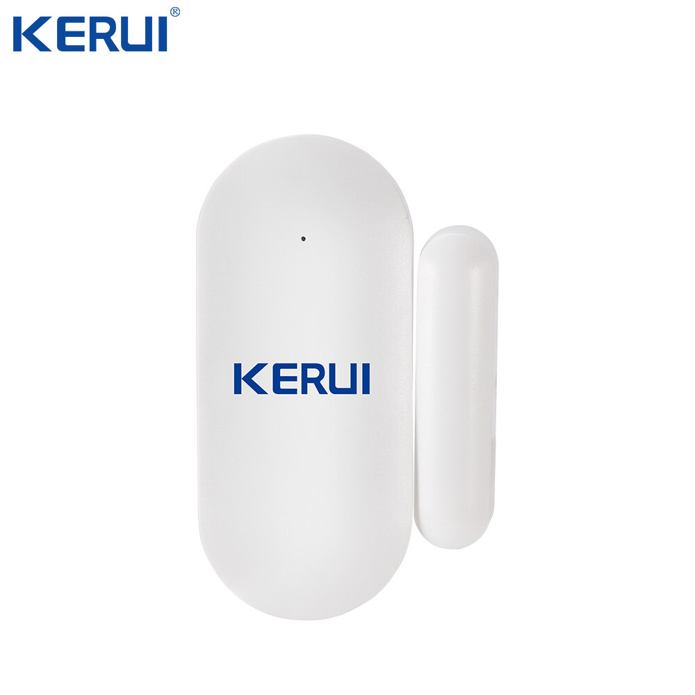Kerui 433 mhz không dây mini nhỏ nhỏ cảm biến cửa cửa an toàn gia đình và cảm biến cửa sổ detector chống-giả mạo gsm chuông báo wifi hệ thống cảm biến cửa