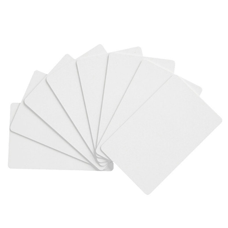 100Pcs 13.56Mhz Proximity Smart Cards S50 Rewritable Copy Key Card for Access Control System