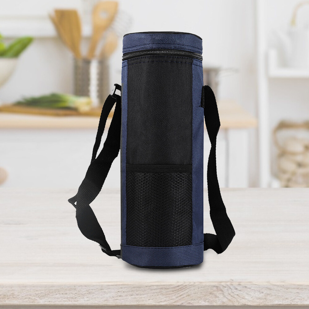 Túi Tote Đựng Chai Vải Bố Túi Làm Mát Cách Nhiệt Nắp Cốc Giữ Nhiệt Có Đệm Vỏ Bảo Vệ Chai Nước Nóng Túi Đựng Cốc Giữ Đồ Tươi Cắn Chéo Du Lịch Dã Ngoại Ngoài Trời
