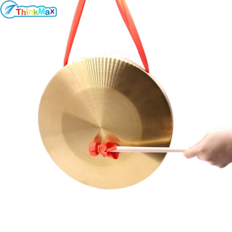 100%authentic 15.5cm 6inch Hand Copper Gong with Drumstick Mini Slamming