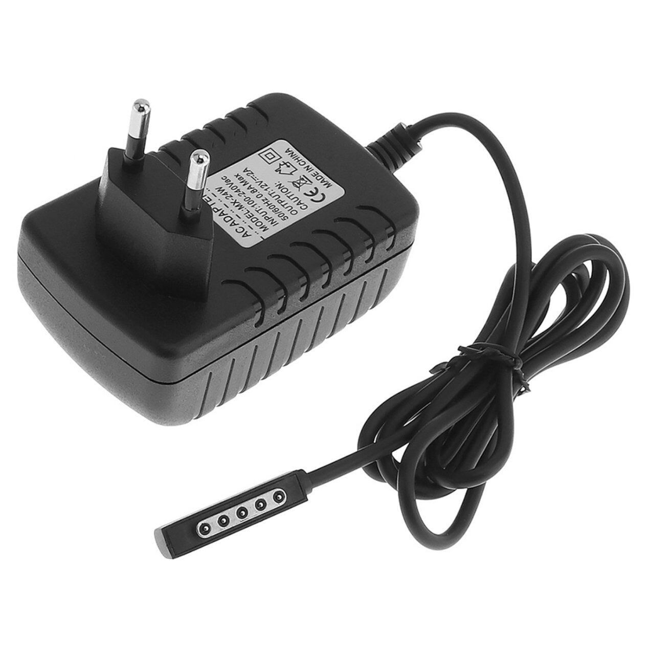 Bộ sạc gắn tường bộ chuyển đổi ac 12v 2a bộ sạc pin máy tính bảng cho microsoft surface
