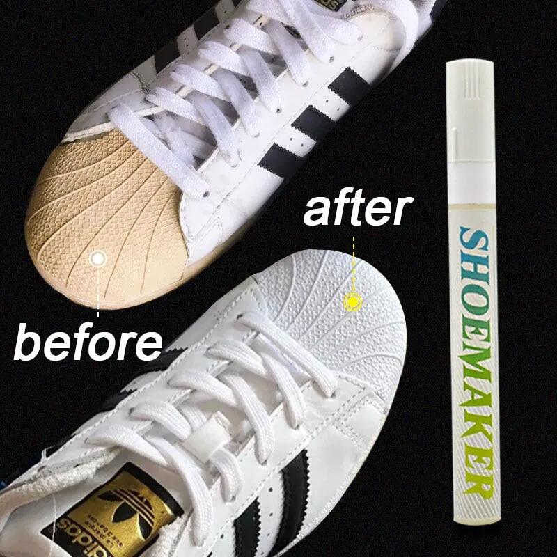 White Sneaker Cleaner Remove Yellow Edge Stains Tennis Shoe Cleaner Kit for  Leather Canvas Nubuck Sneakers