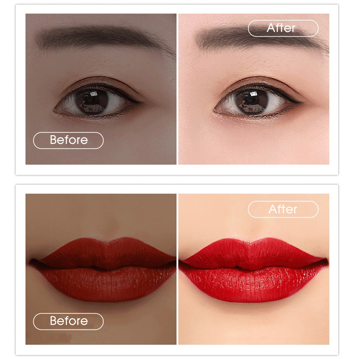 Generic Lady's Makeup Mirror LED Mirrors 8 LED Lights Foldi Jumia Nigeria