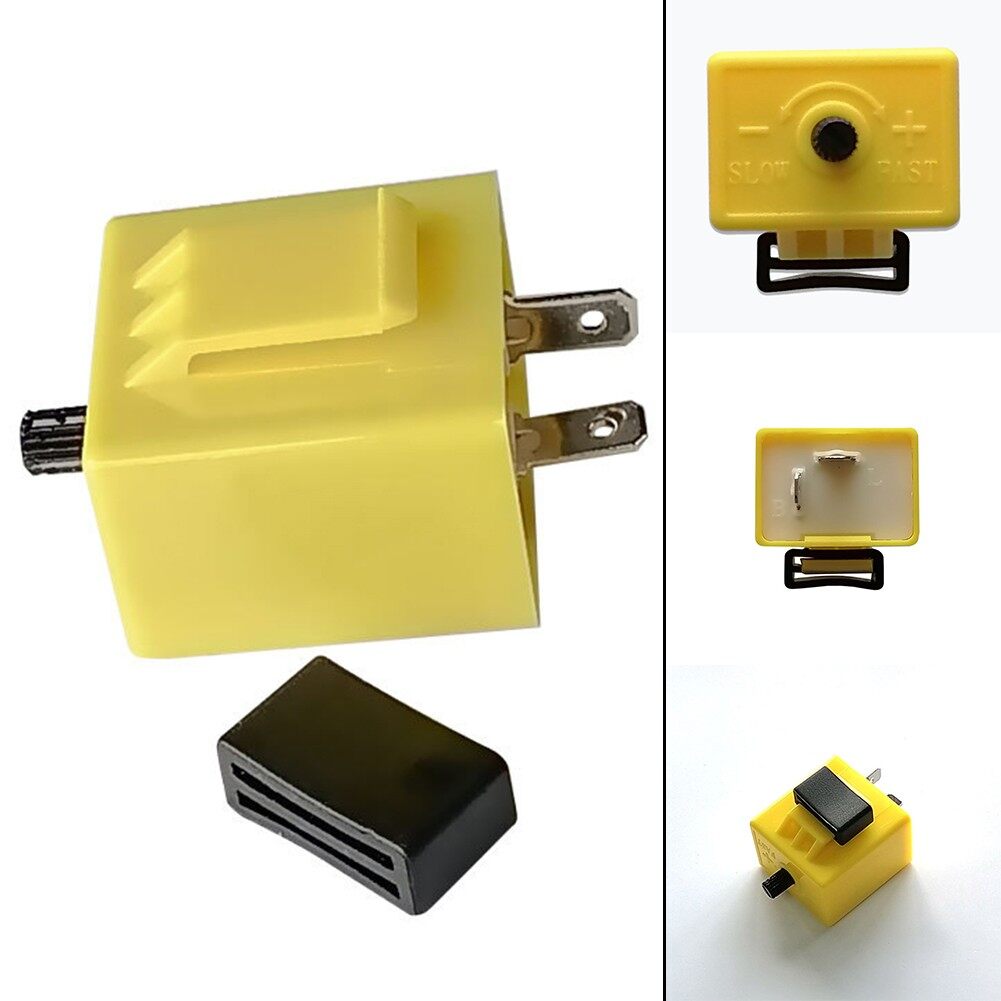 Đèn báo xe máy đèn nhấp nháy tín hiệu rẽ thông dụng 2pin 10v 12v