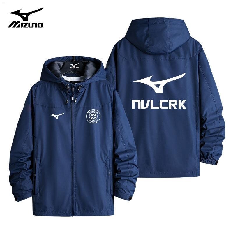 Hàng sẵn có Mizuno 2023 mùa xuân và mùa thu Áo khoác nam chống nước chống gió ngoài trời Câu lạc bộ 