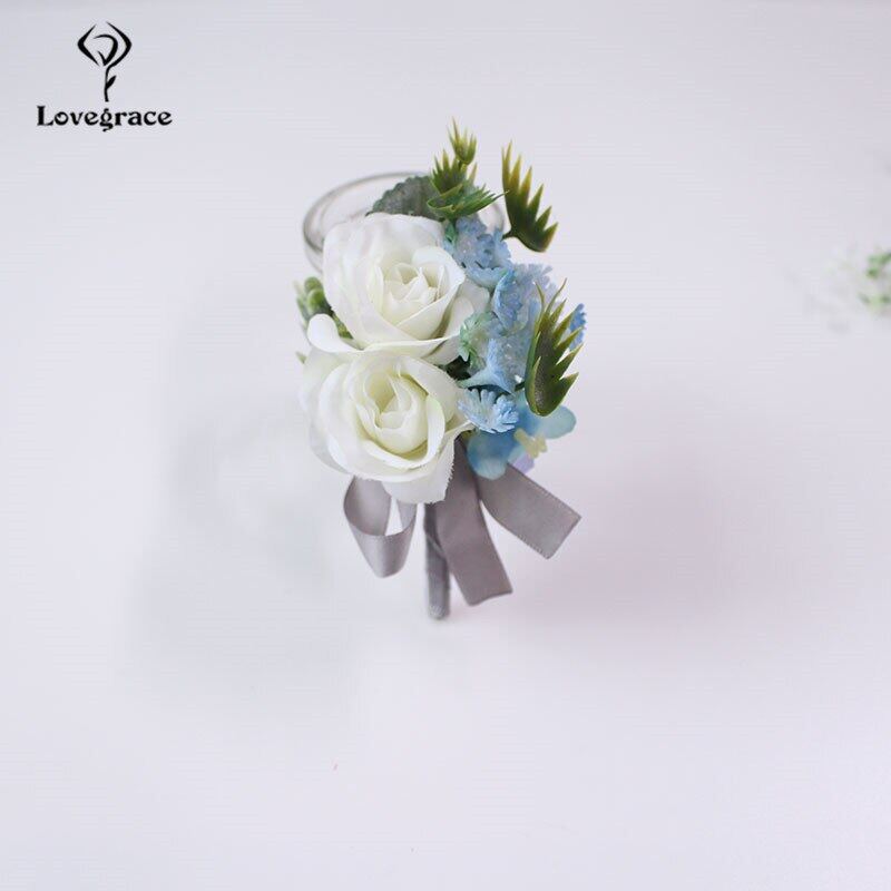 1   wedding boutonniere corsage marriage brooch pin (27)