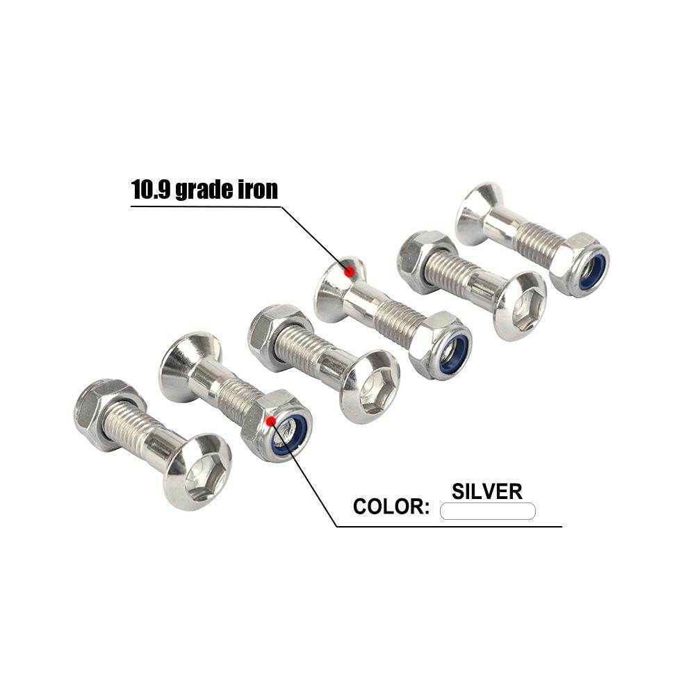 JFG racing Motorcycle M8 Rear Sprocket Bolts Screws For Dirt Bike Honda Suzuki Yamaha KTM ราคา 139 บาท*ส่งฟรี